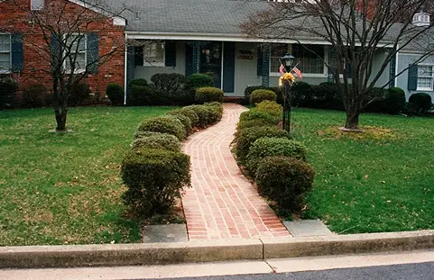 Cultured Stone and Brick Walkways